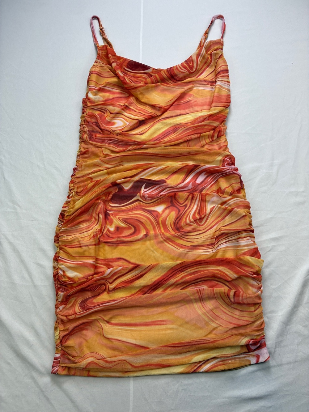 Princess Polly Harlan Mini Dress Orange Size 6